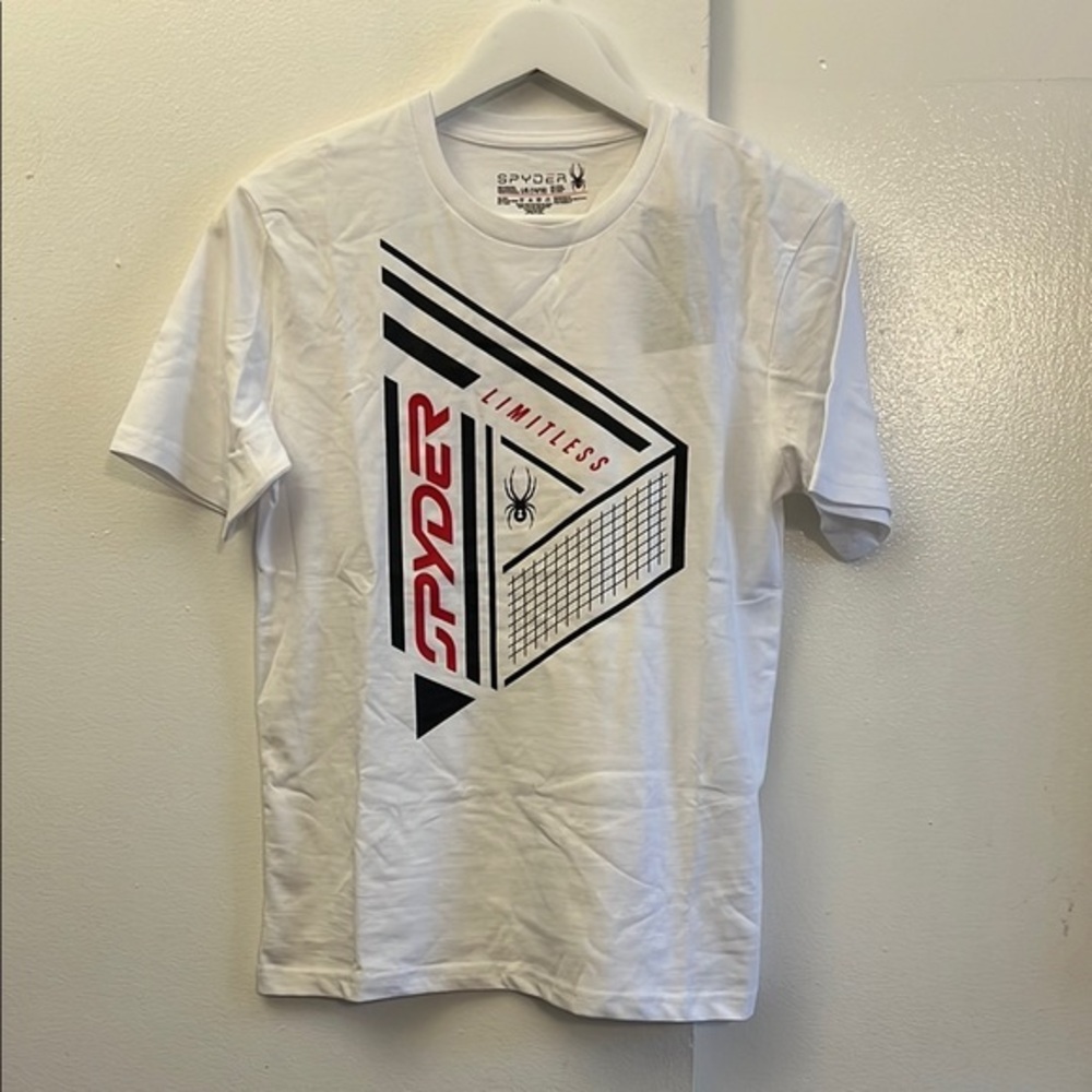 Spyder White Graphic T-Shirt